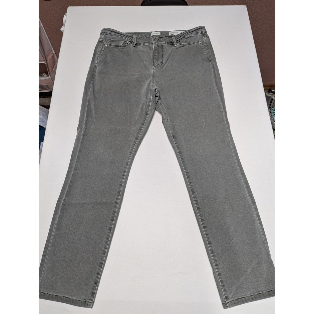 J. Jill Denim Authentic Fit Slim Ankle Jeans Size 10 Womens
